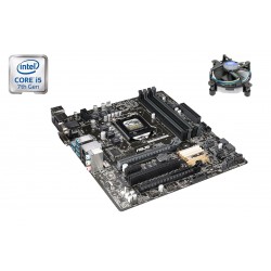 Placa de baza ASUS 1151 + i5 7400 + Cooler