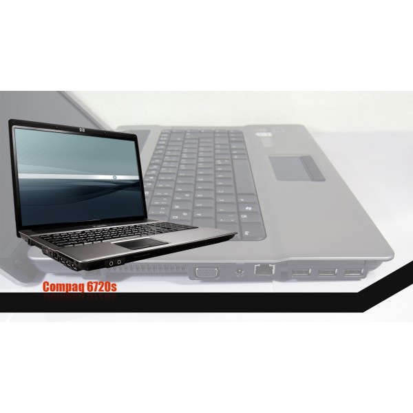 Laptop Hp Compaq 6720s Cpu T5870 2GHz 1 GB DDR2 80 Gb Hdd Dvd-Rw