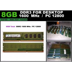 Memorie RAM DDR3 Calculator 16GB,  2x8GB 1600 MHz Garantie 