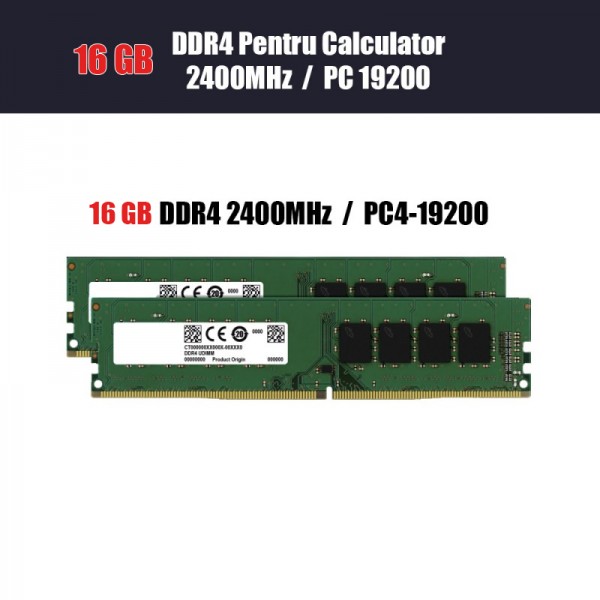 Memorie Calculator 16GB DDR4-2400MHz non-ECC PC4-19200