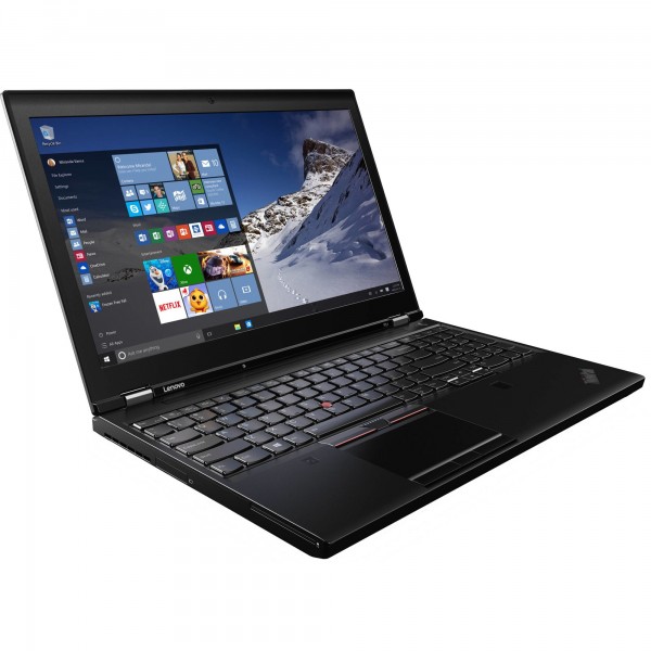 Laptop Lenovo P51 i7-7820HQ 2.90 GHz 15.6" 16GB RAM 256GB SSD