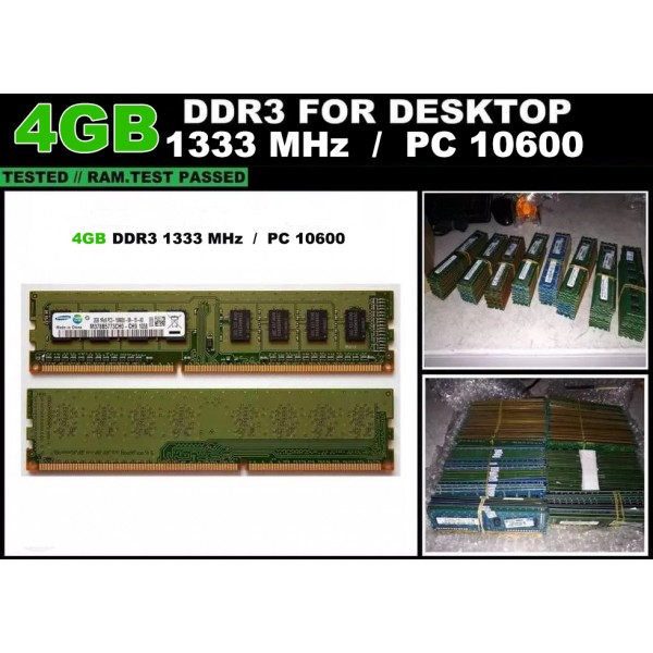 Memorie RAM DDR3 Calculator 4GB 1333MHz