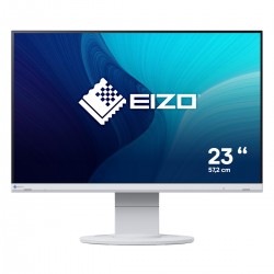 Monitor 24 inch Eizo Frameless EV2450, Full HD, IPS, DP, HDMI, Alb