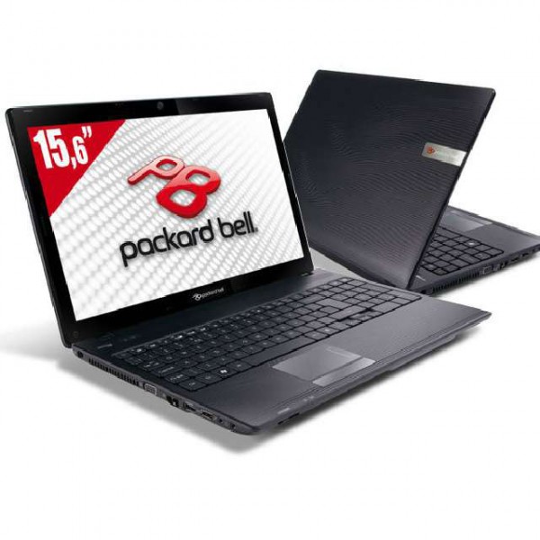 Laptop Packard Bell PEW91 15.6 Inch Dual Core P6100 2.0GHz RAM 4GB HDD 160 GB HDMI DVD RW Web Cam