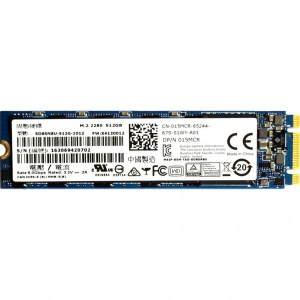 SSD M2 512GB 6Gb/s 